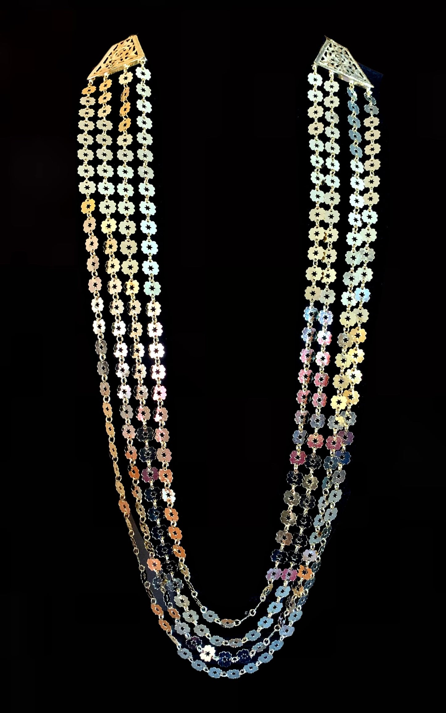 LN98 Chandan haar necklace  in gold plating  ( READY TO SHIP )