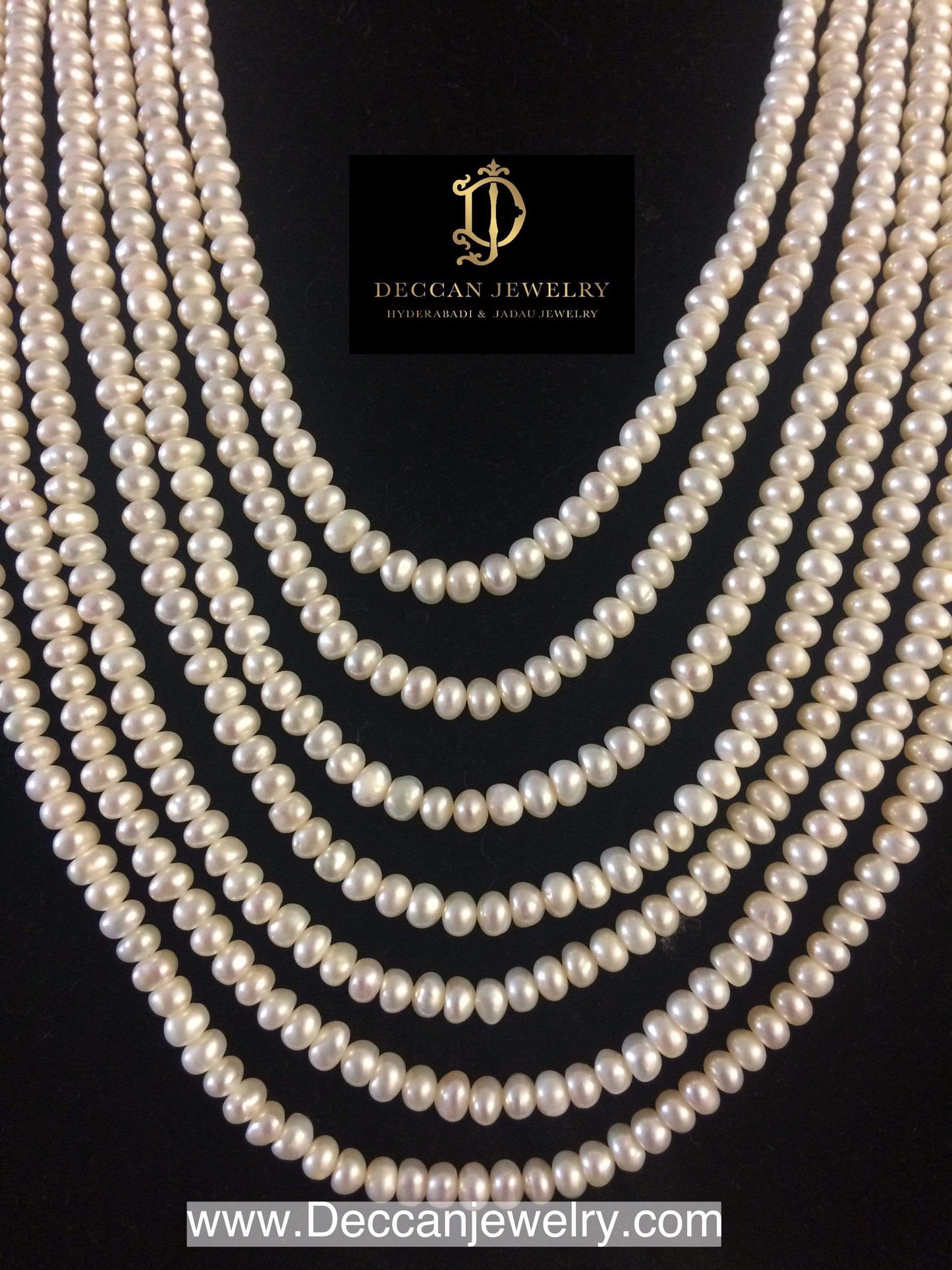 SAT6 Sifat natural pearl necklace (SHIPS IN 2 WEEKS )