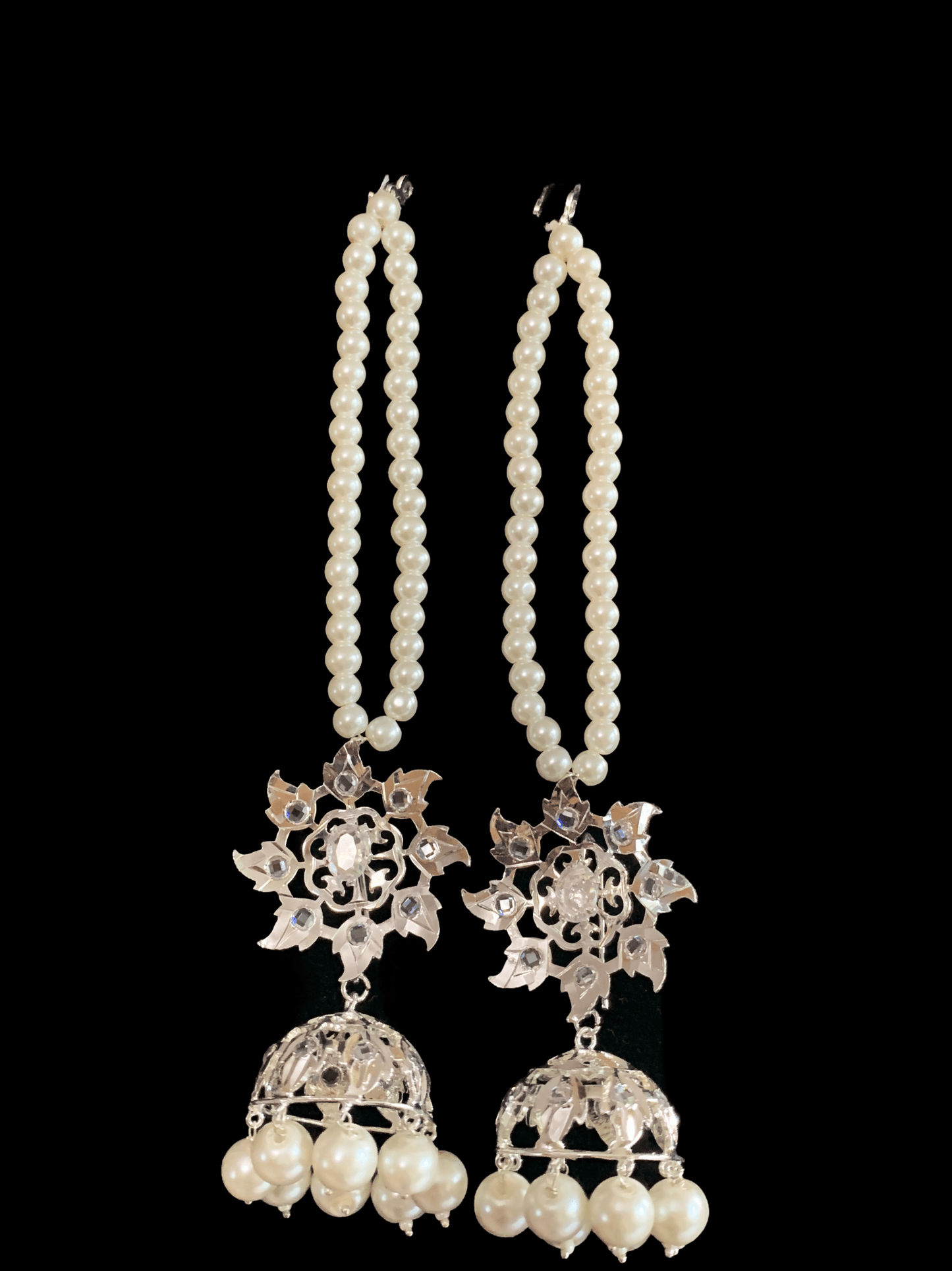 SAT58 Fiona satlada in silver plating ( READY TO SHIP )