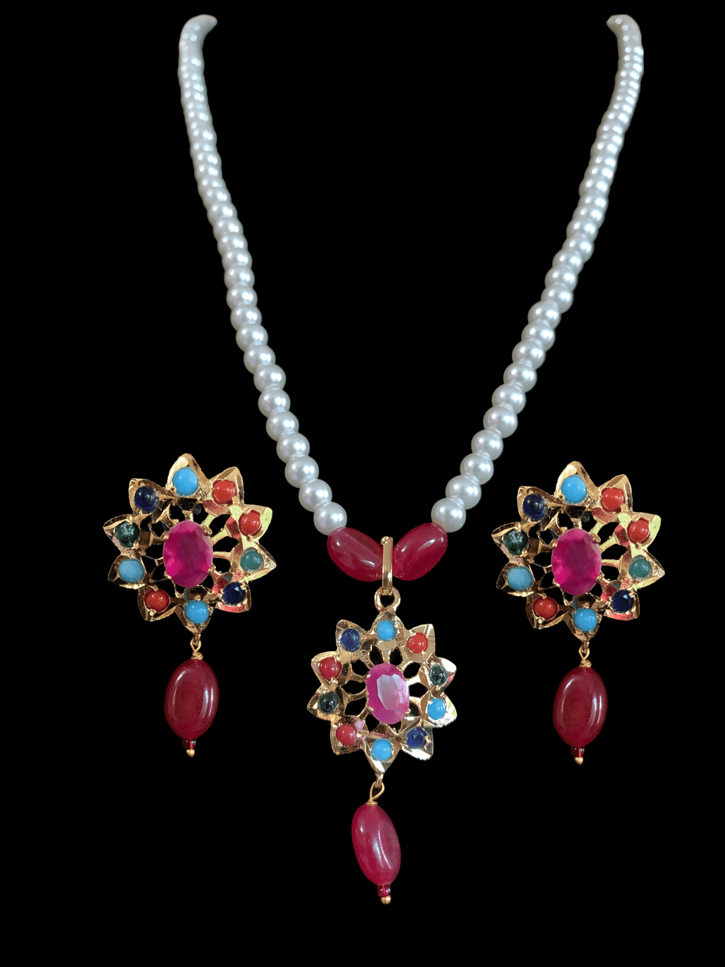 PS378 Nisa pendant set (READY TO SHIP)