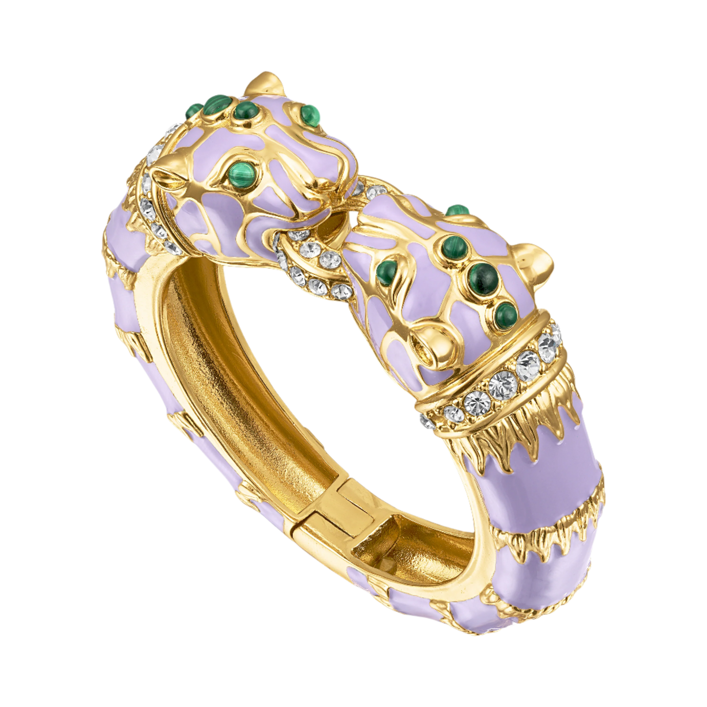 Lavender Double Panther Bracelet