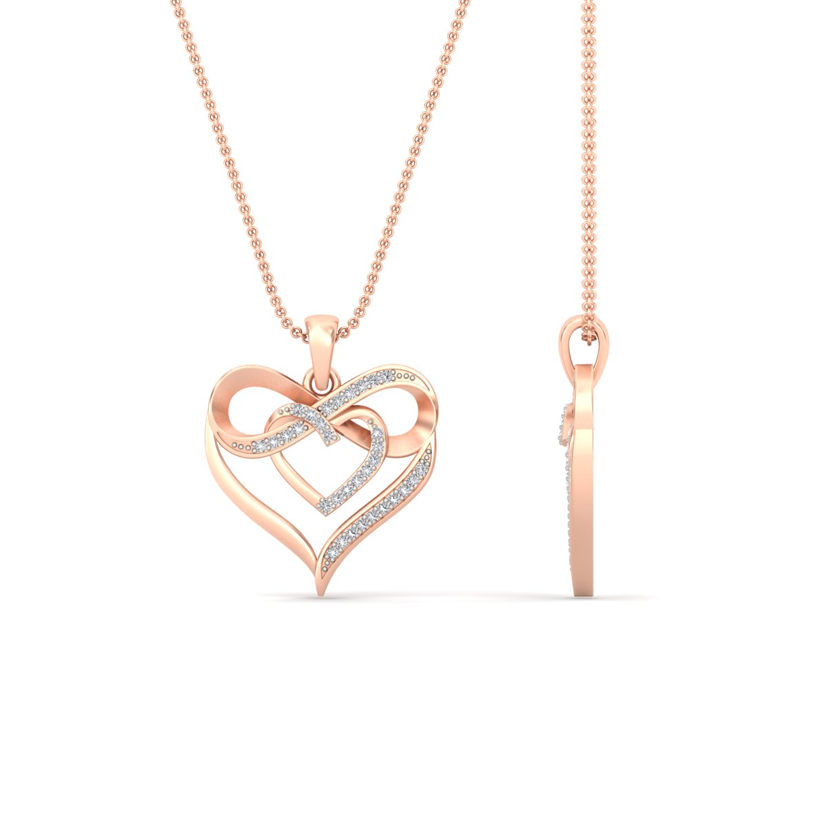 Infinity Heart Pendant