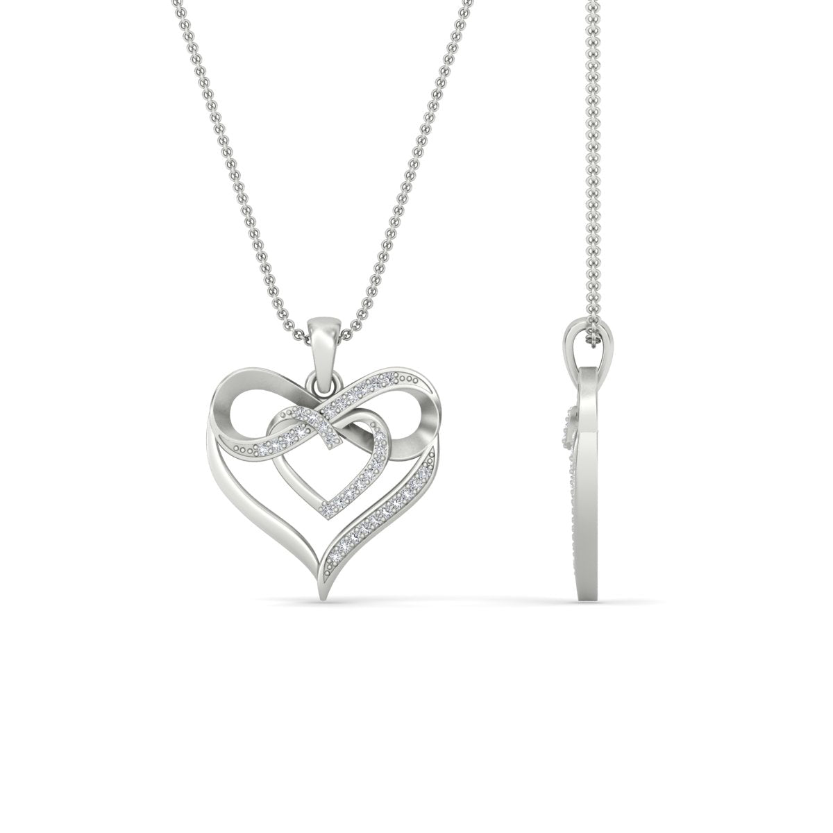 Infinity Heart Pendant