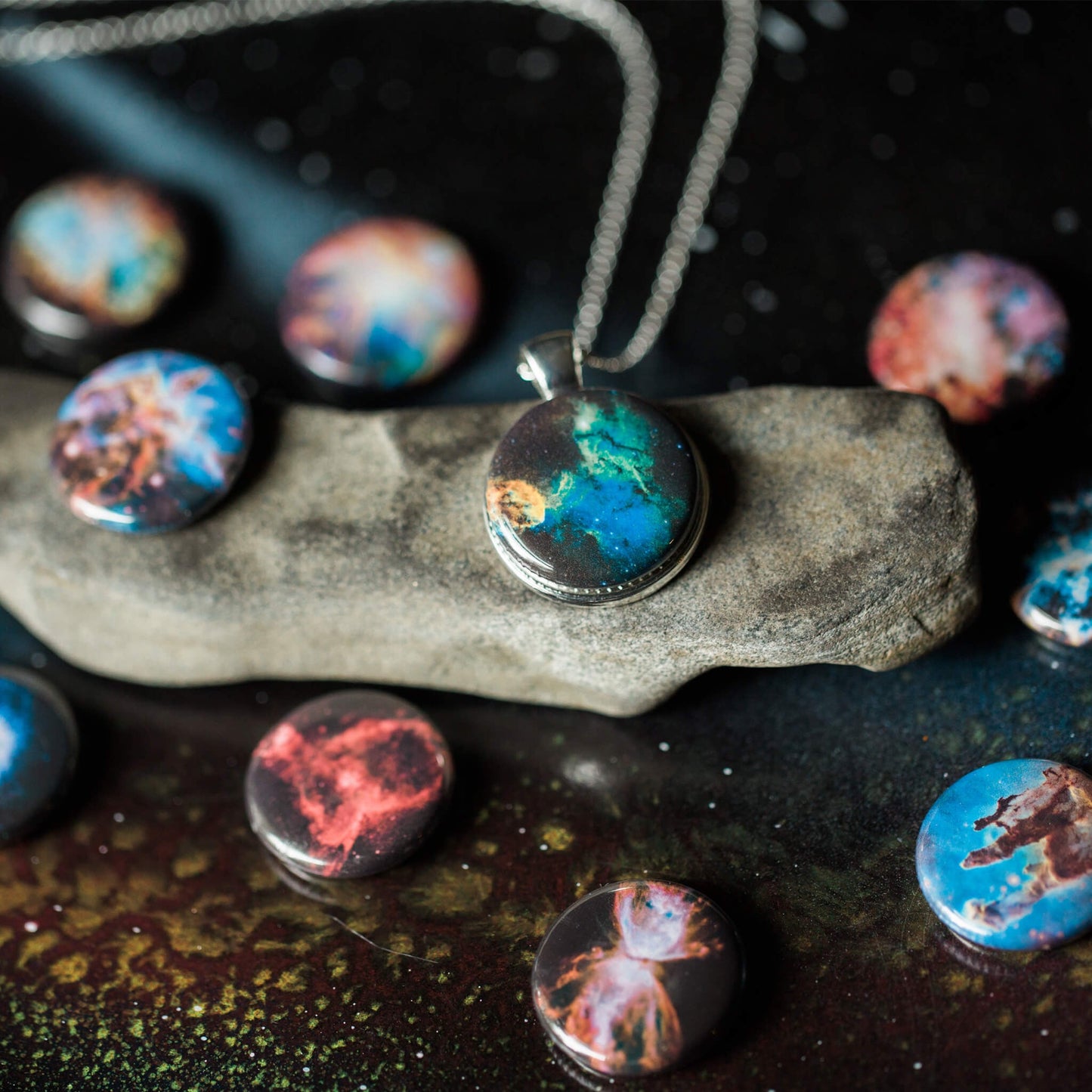 Interchangeable Nebula Necklace