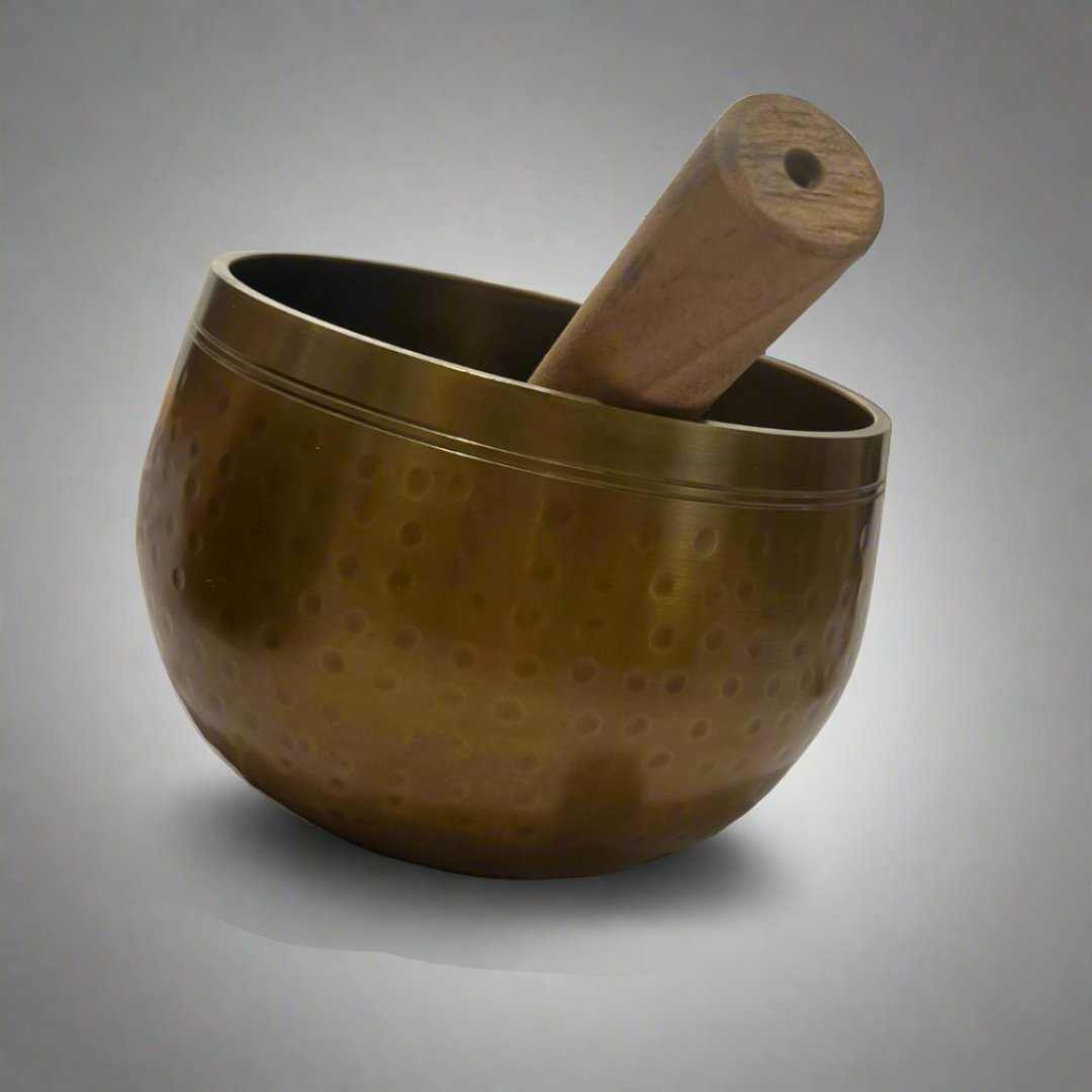 Japanese Daitokuji Singing Bowl - 6" Diameter, 4.5" Tall