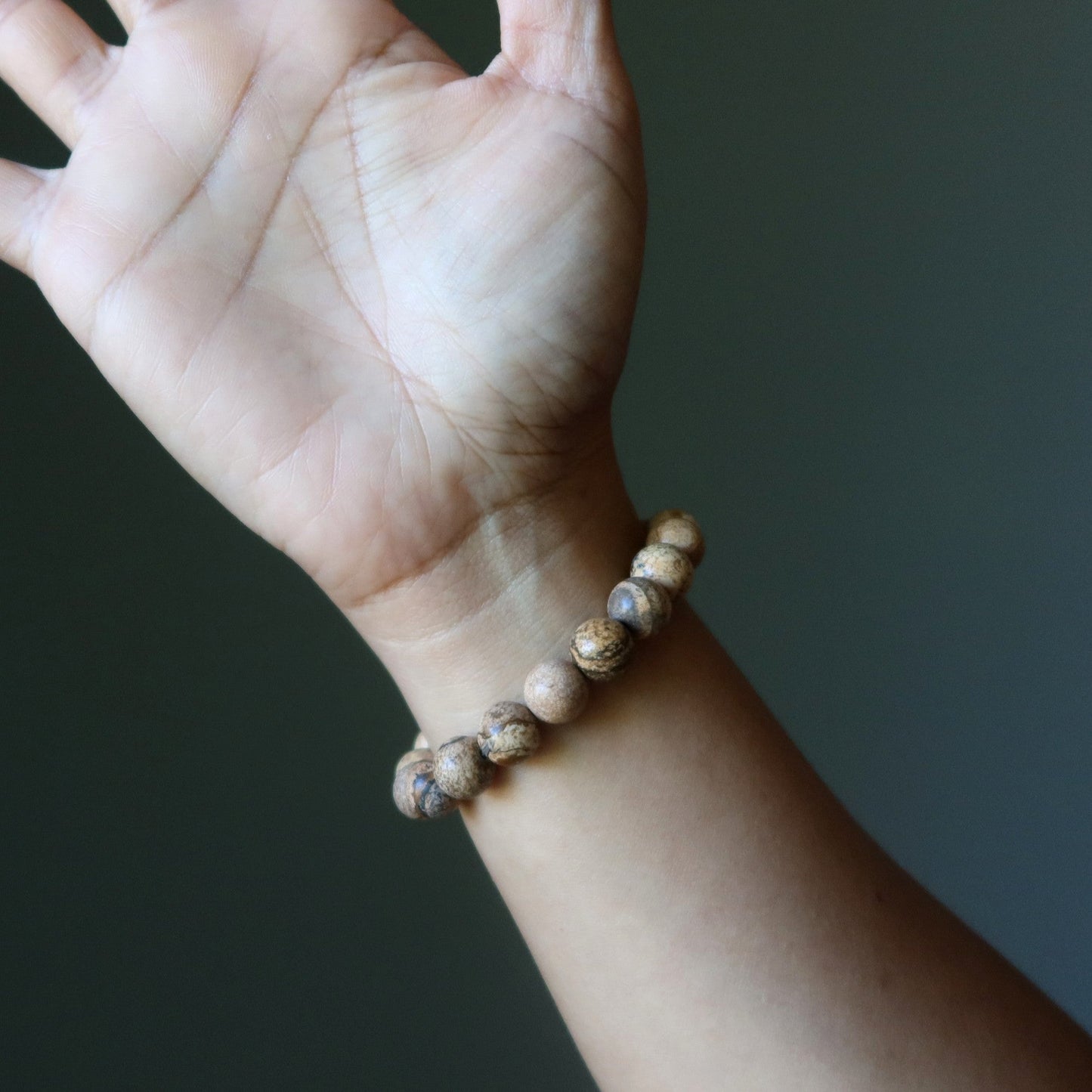 Landscape Jasper Bracelet Natural Me Smooth Stones