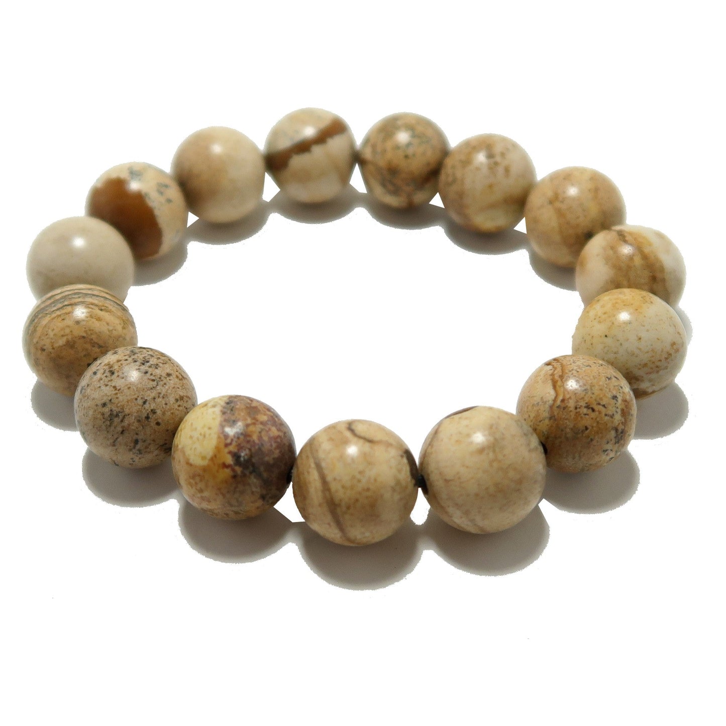 Landscape Jasper Bracelet Natural Me Smooth Stones