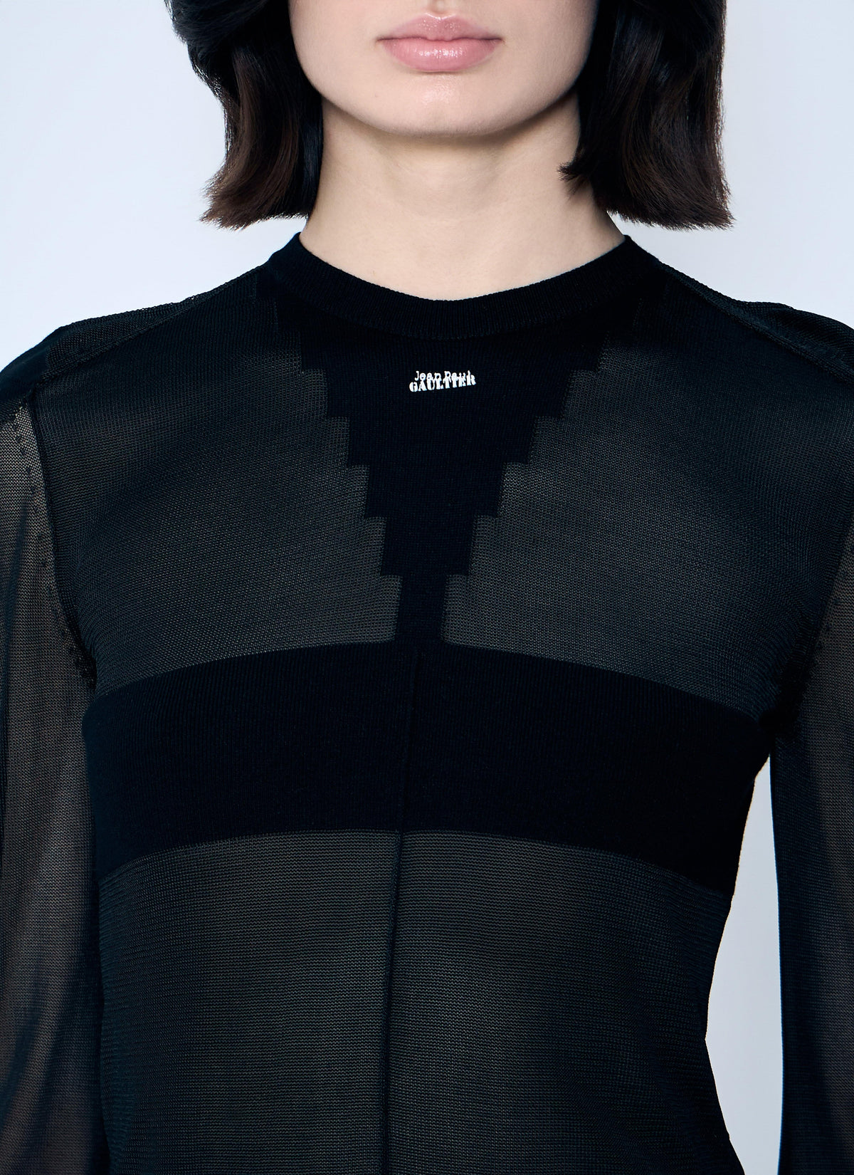 Jean Paul Gaultier Women Open-Knit Sweater