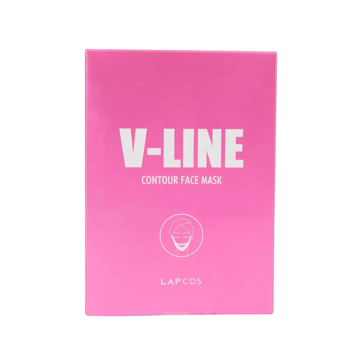 LAPCOS V Line Contour Face Mask 5 Pack - Korean Mask