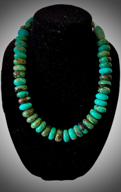 Large Natural Turquoise Necklace