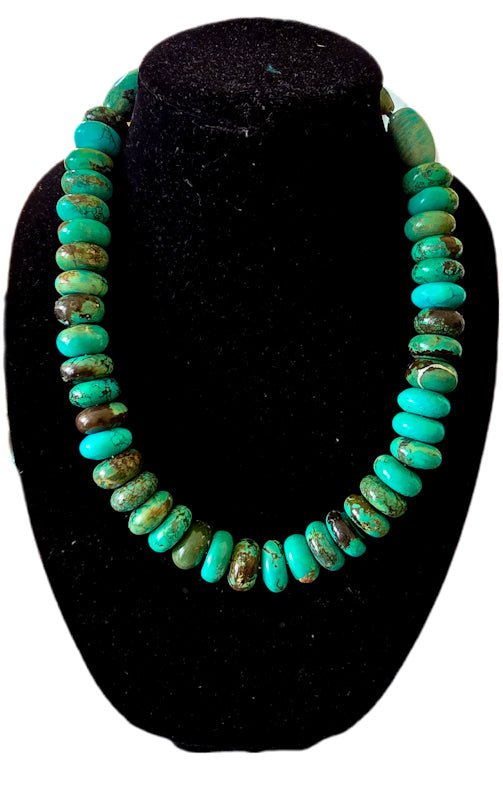 Large Natural Turquoise Necklace