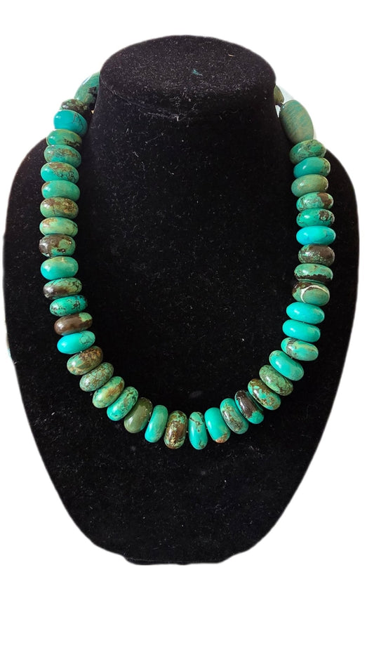 Large Natural Turquoise Necklace