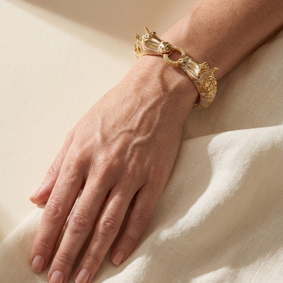 Equestrian Horse Bangle
