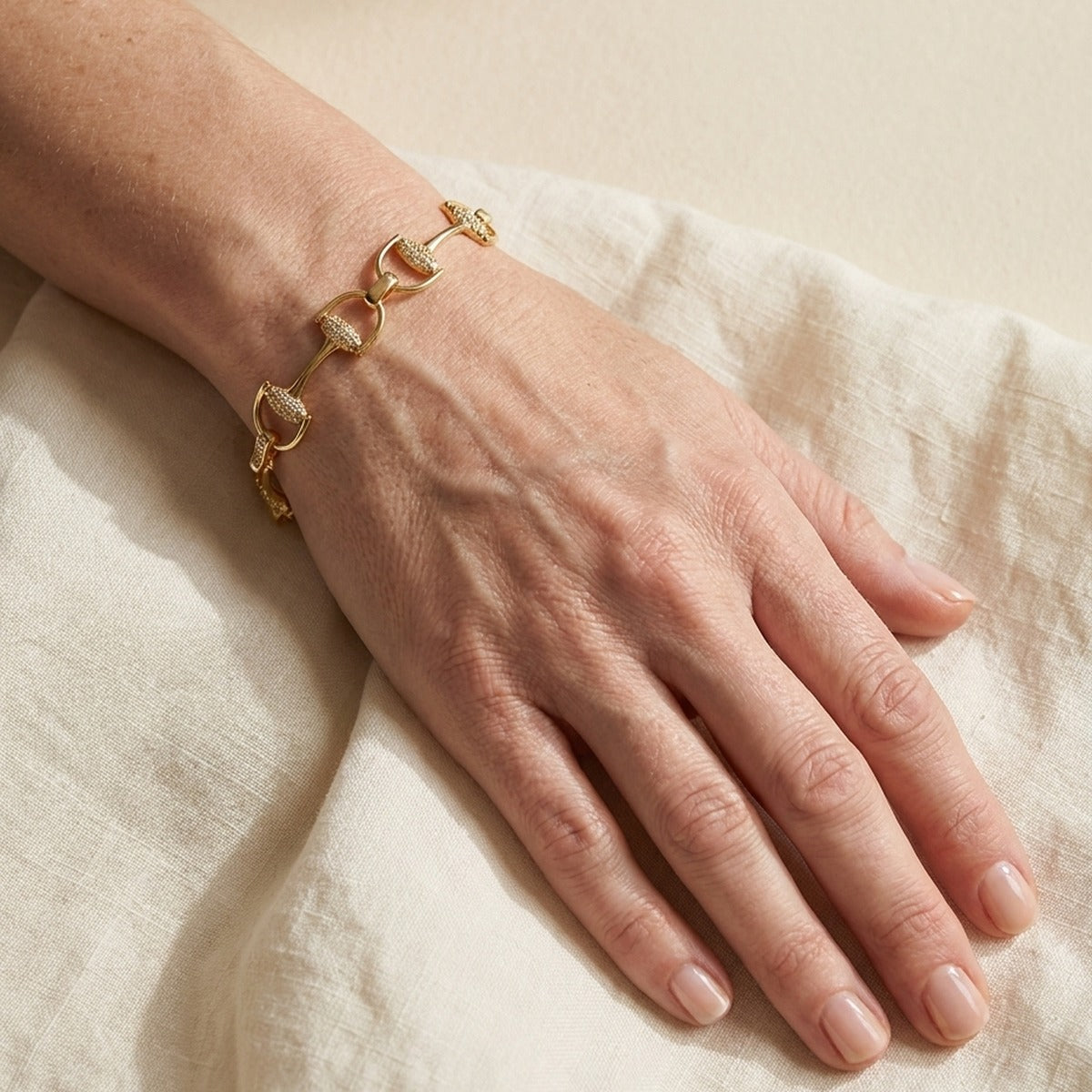Equestrian Stirrup Bracelet
