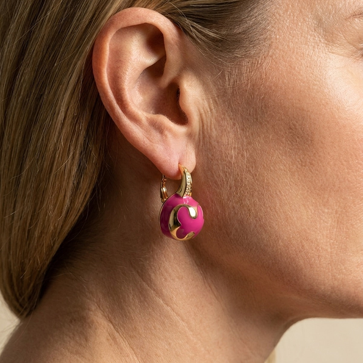 Bamboo Scroll Earrings