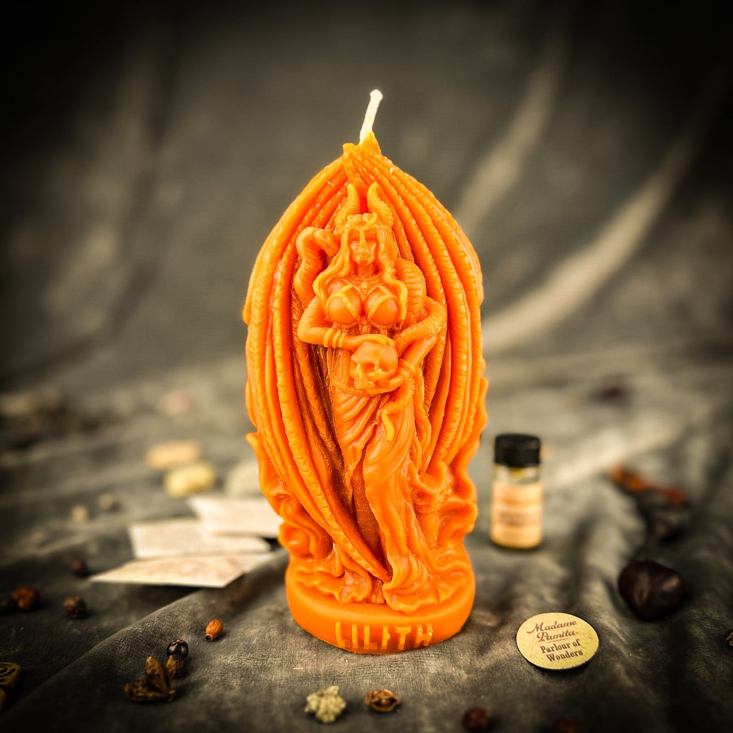 Lilith Feminine Empowerment Candle Spell Kit - Independence & Goddess Magic