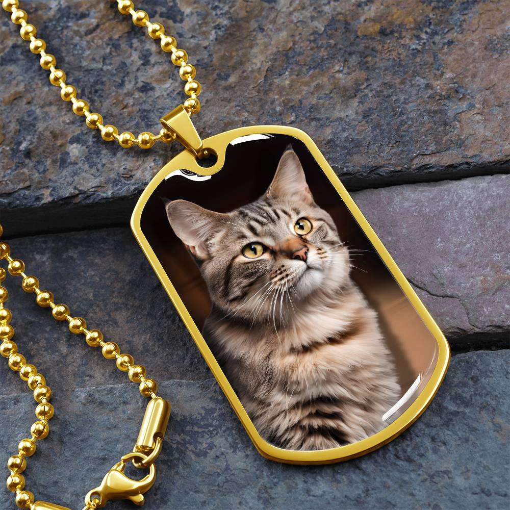 Lynx Tips Tabby Necklace
