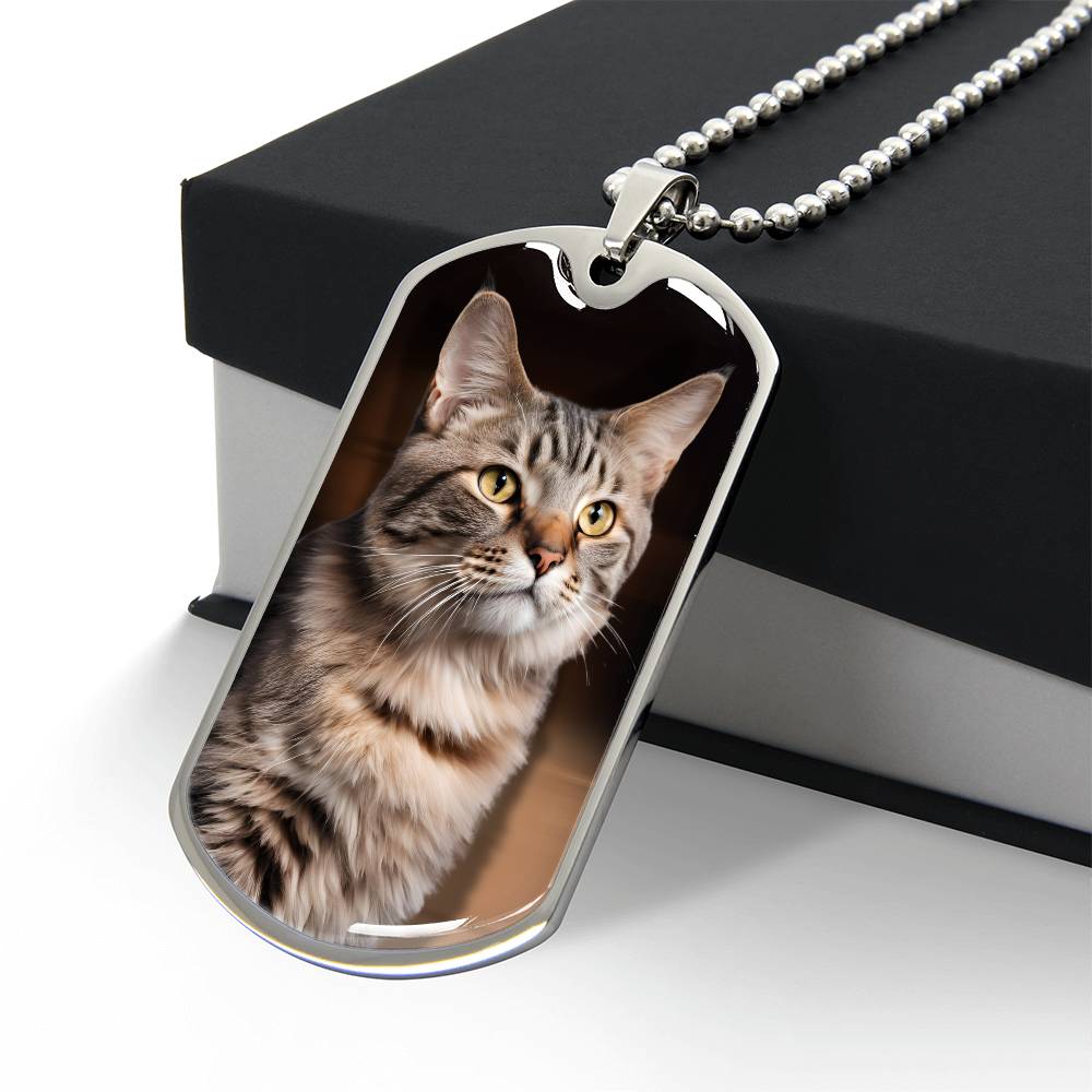 Lynx Tips Tabby Necklace