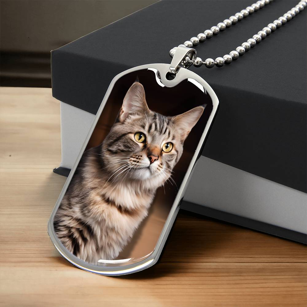 Lynx Tips Tabby Necklace