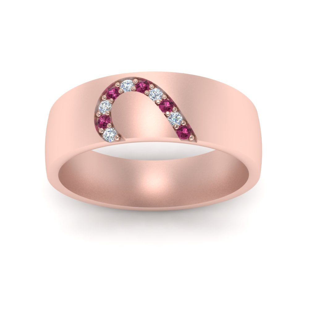 Mens Anniversary Band With Diamonds