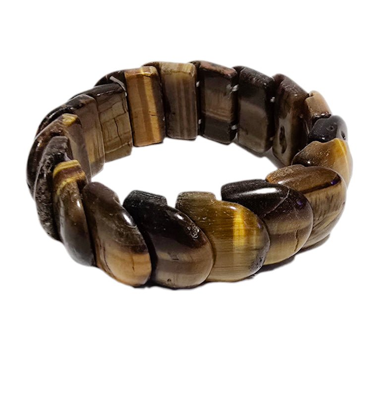 Men's Tiger Eye Stretch Bracelet