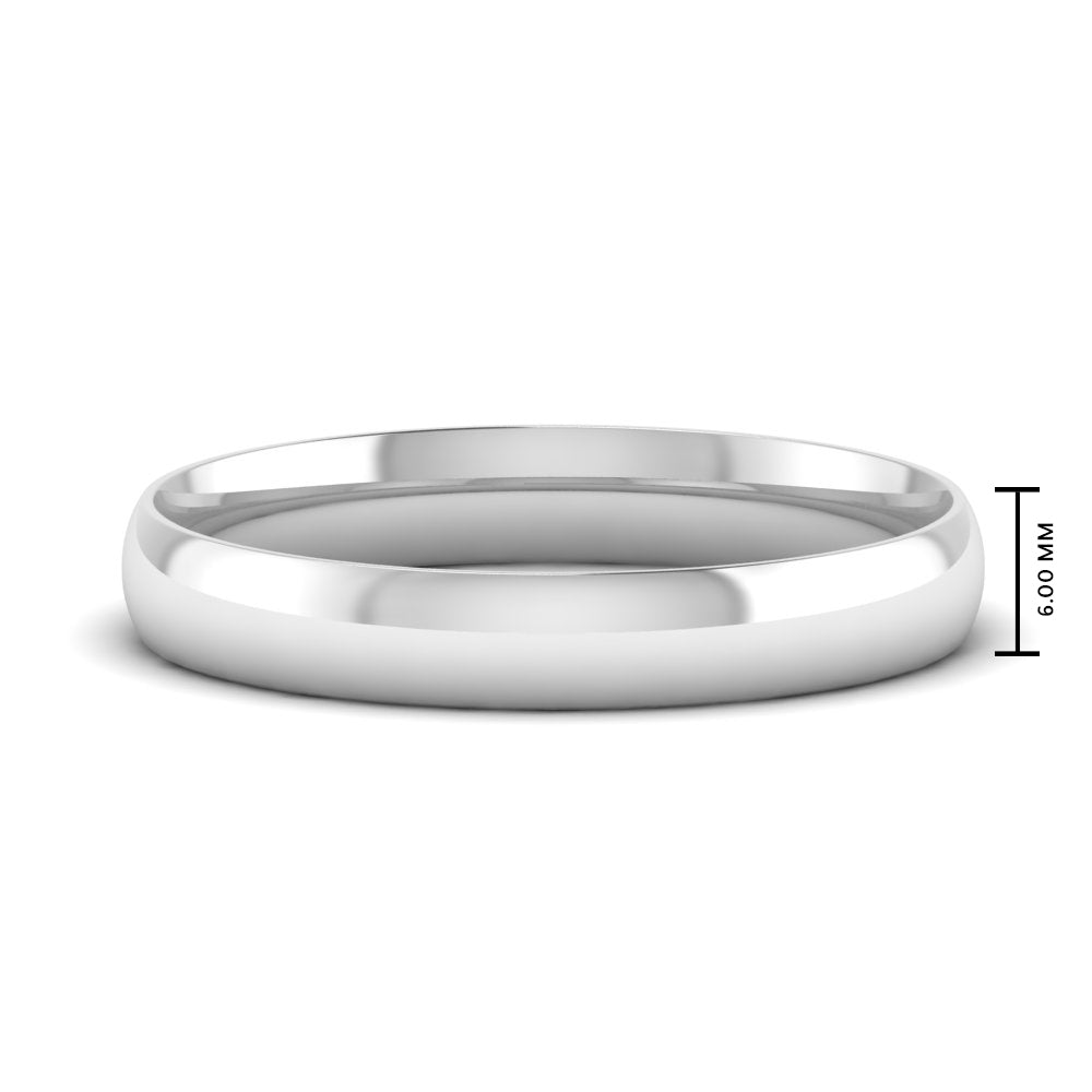 5 mm Wedding Band Classic Comfort Fit