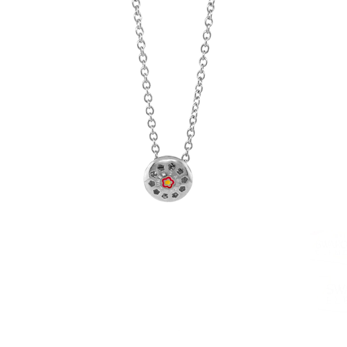 Earth Wind and Pave Necklace