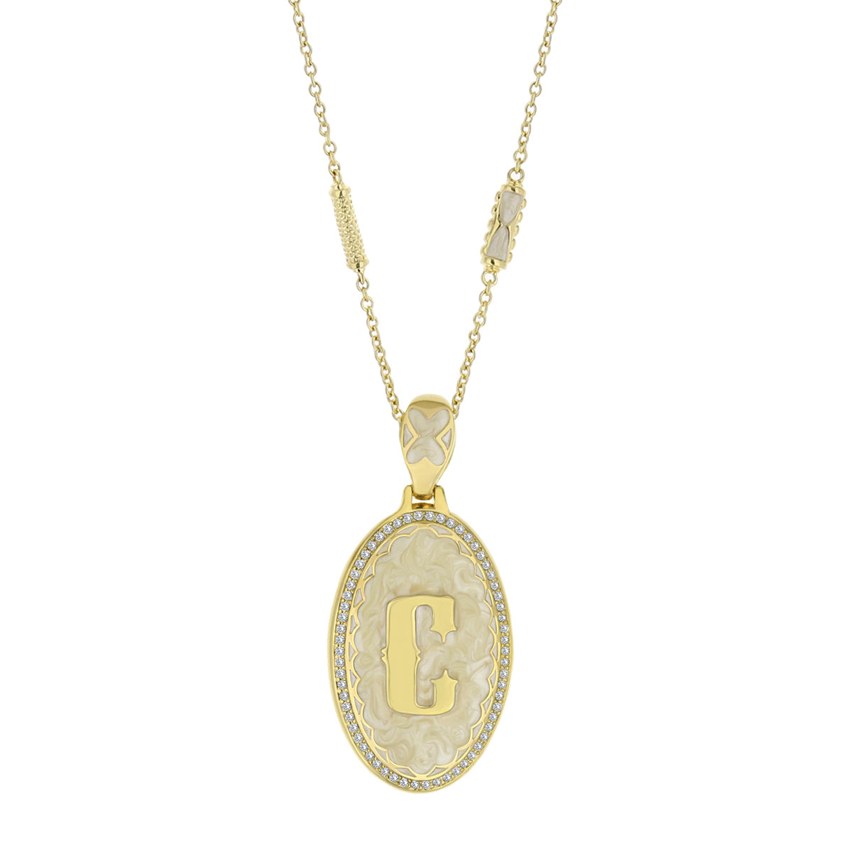 Lolo Initial Pendant Necklace