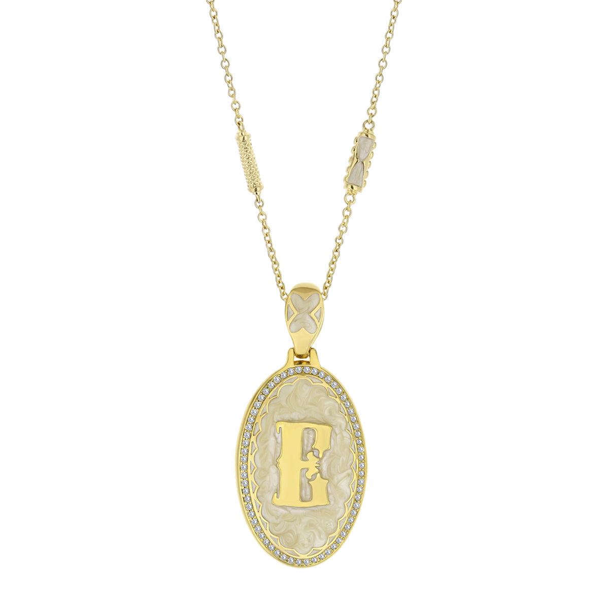 Lolo Initial Pendant Necklace