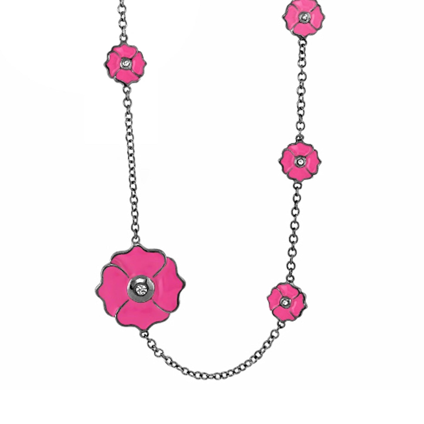 Poppy Love Long Necklace