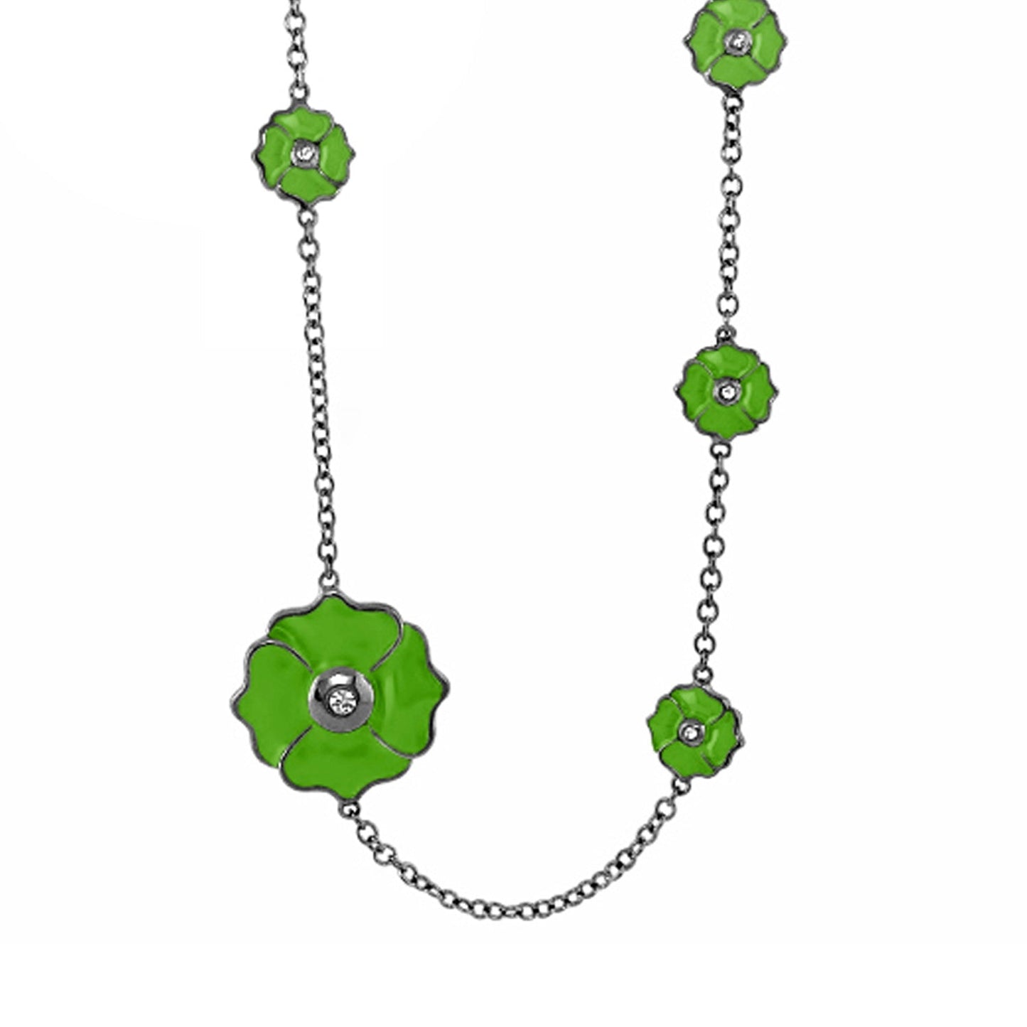 Poppy Love Long Necklace