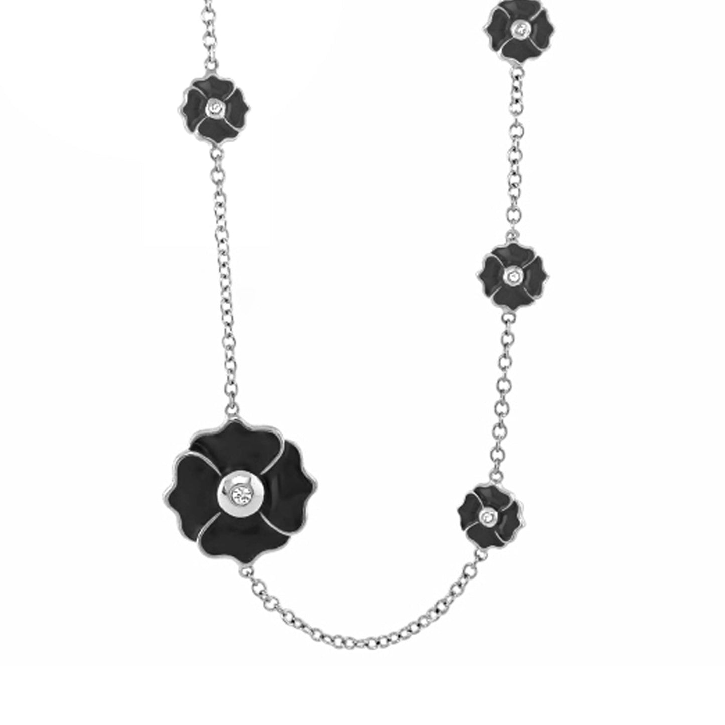 Poppy Love Long Necklace