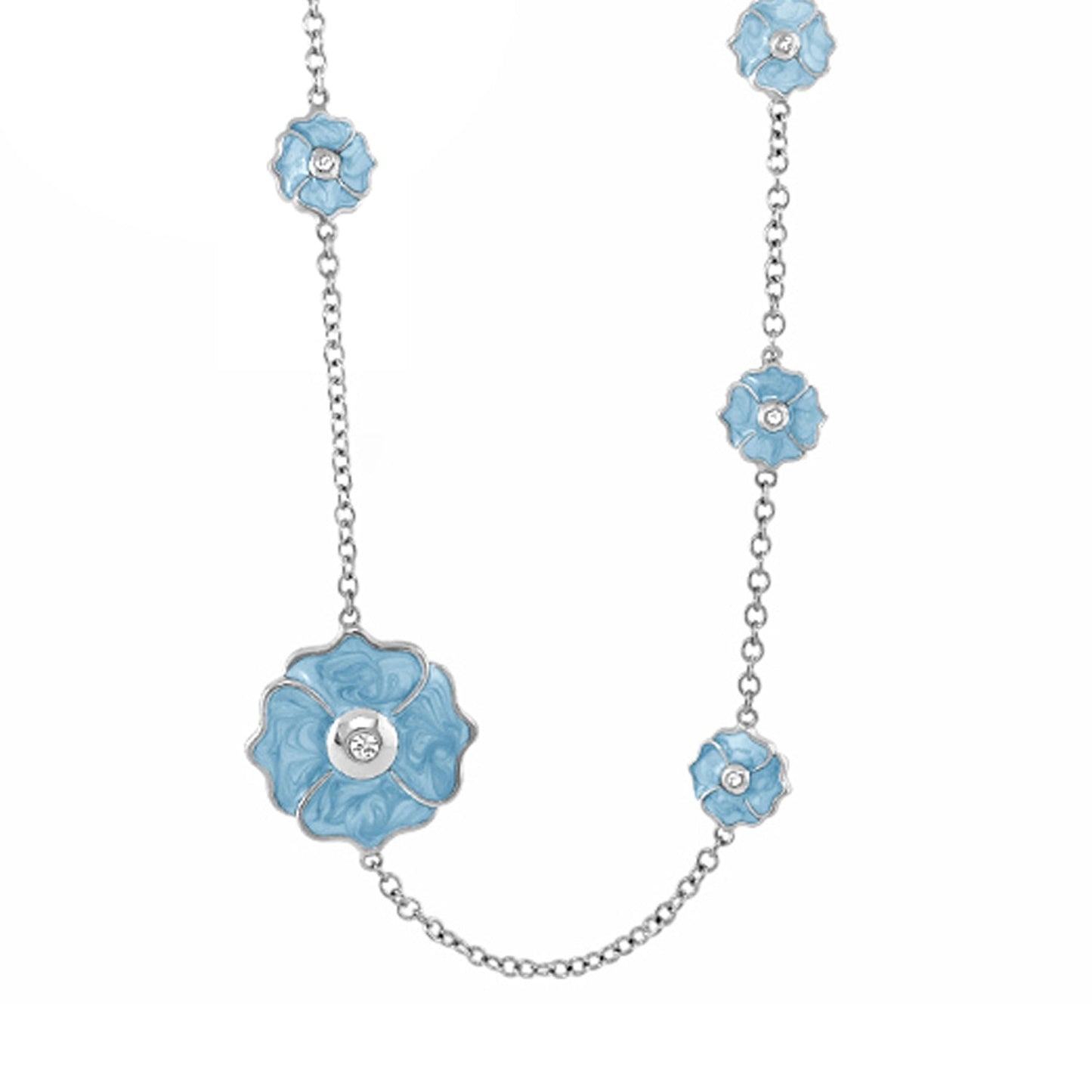 Poppy Love Long Necklace