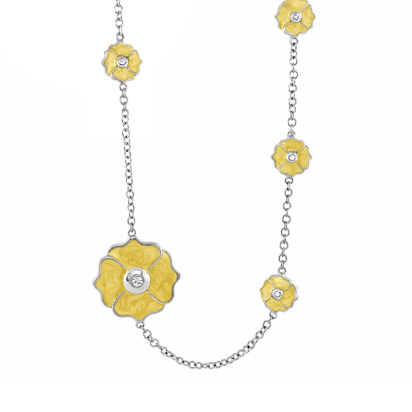Poppy Love Long Necklace