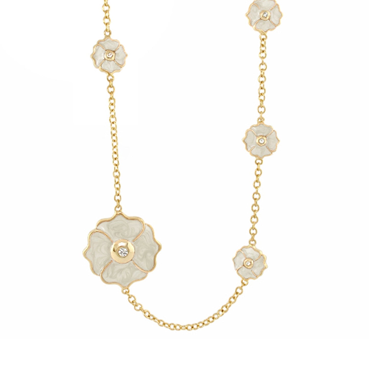 Poppy Love Long Necklace