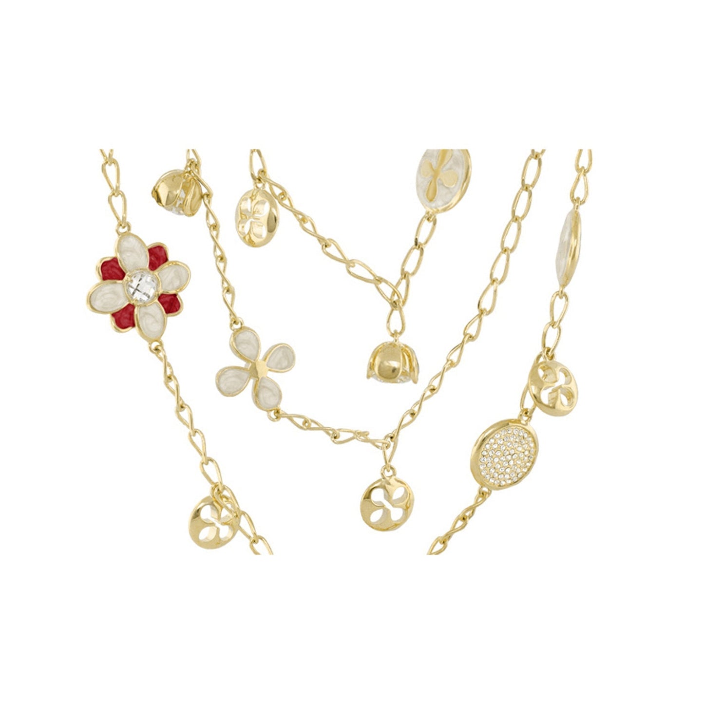 Beautiful Blossom Multi Chain Necklace