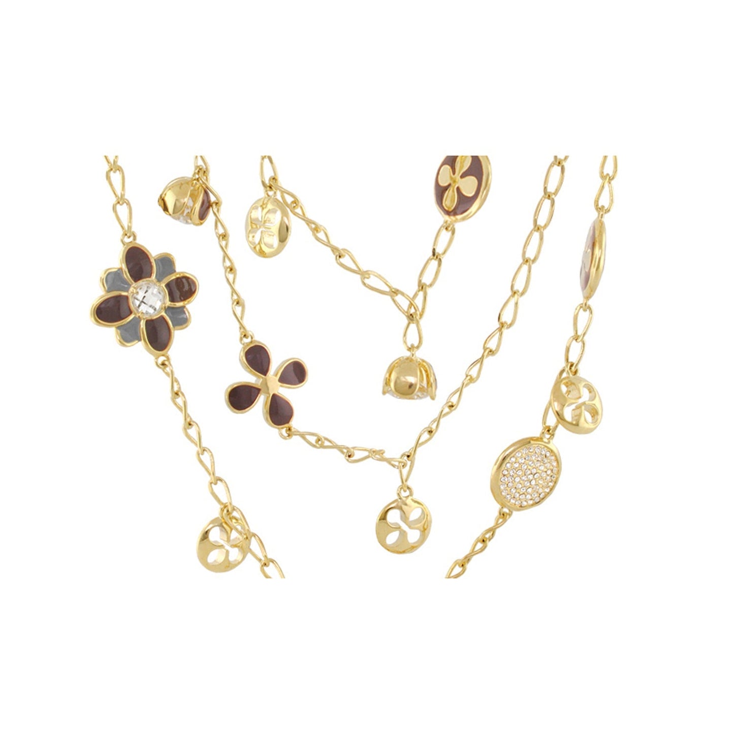 Beautiful Blossom Multi Chain Necklace