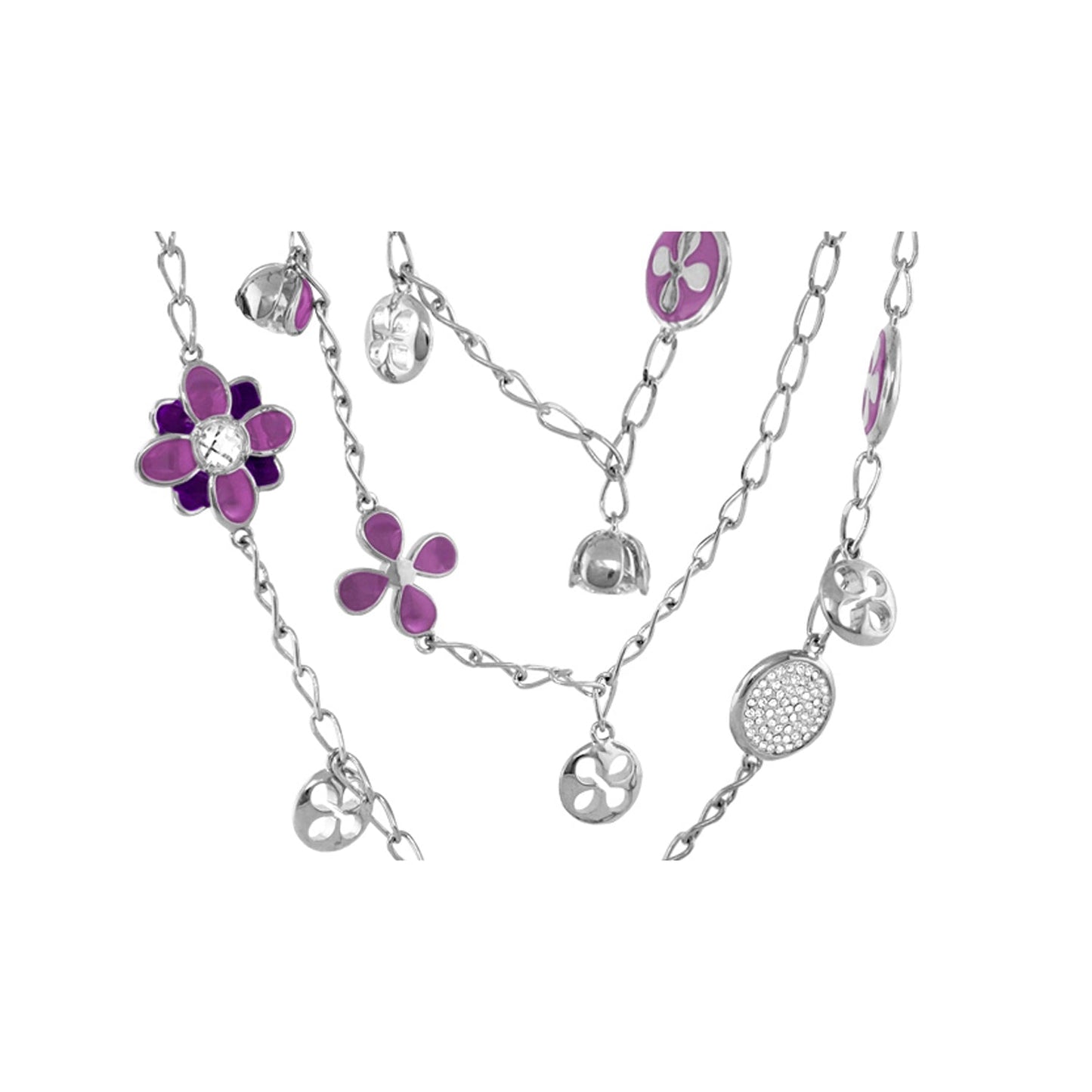 Beautiful Blossom Multi Chain Necklace