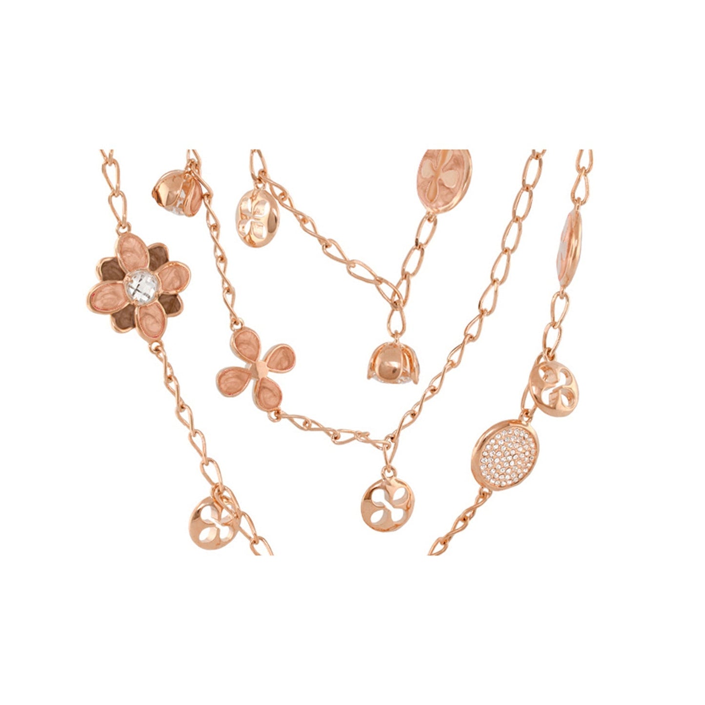 Beautiful Blossom Multi Chain Necklace