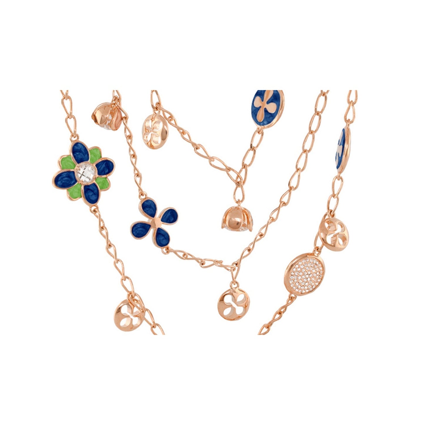Beautiful Blossom Multi Chain Necklace