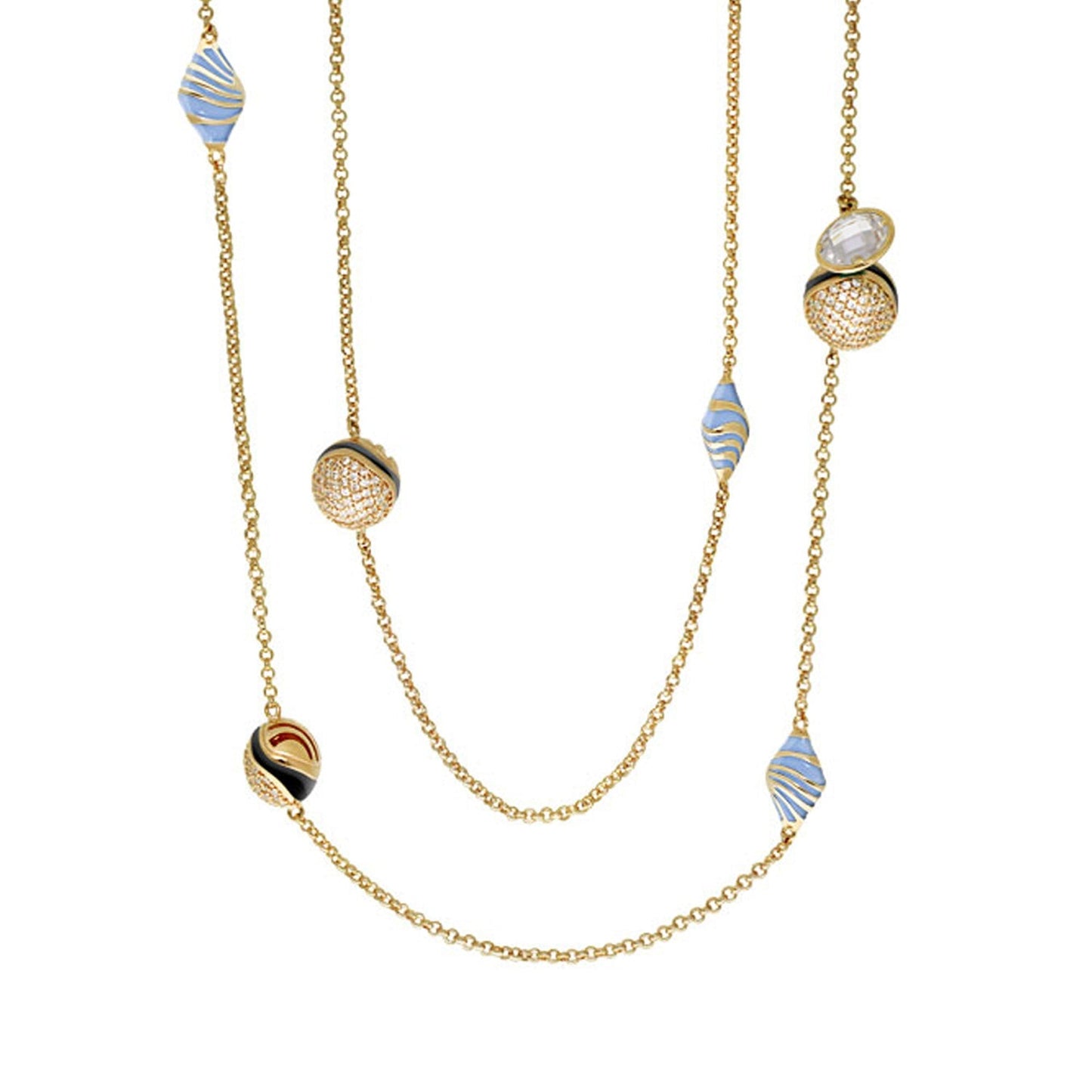 Angel Wings Long Necklace