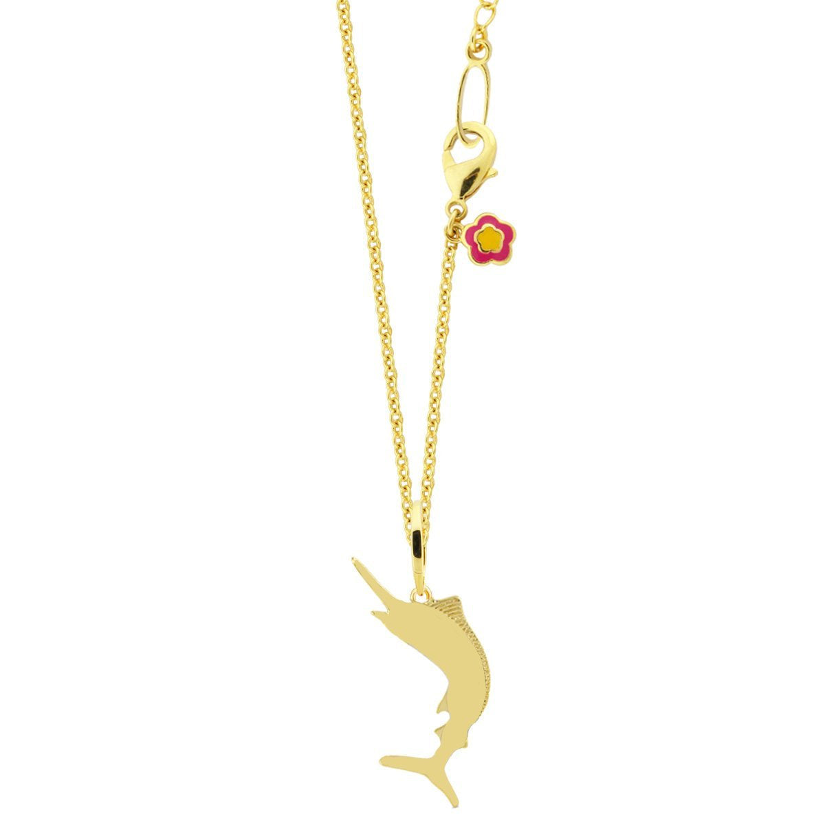 Aloha Marlin Pendant With Chain