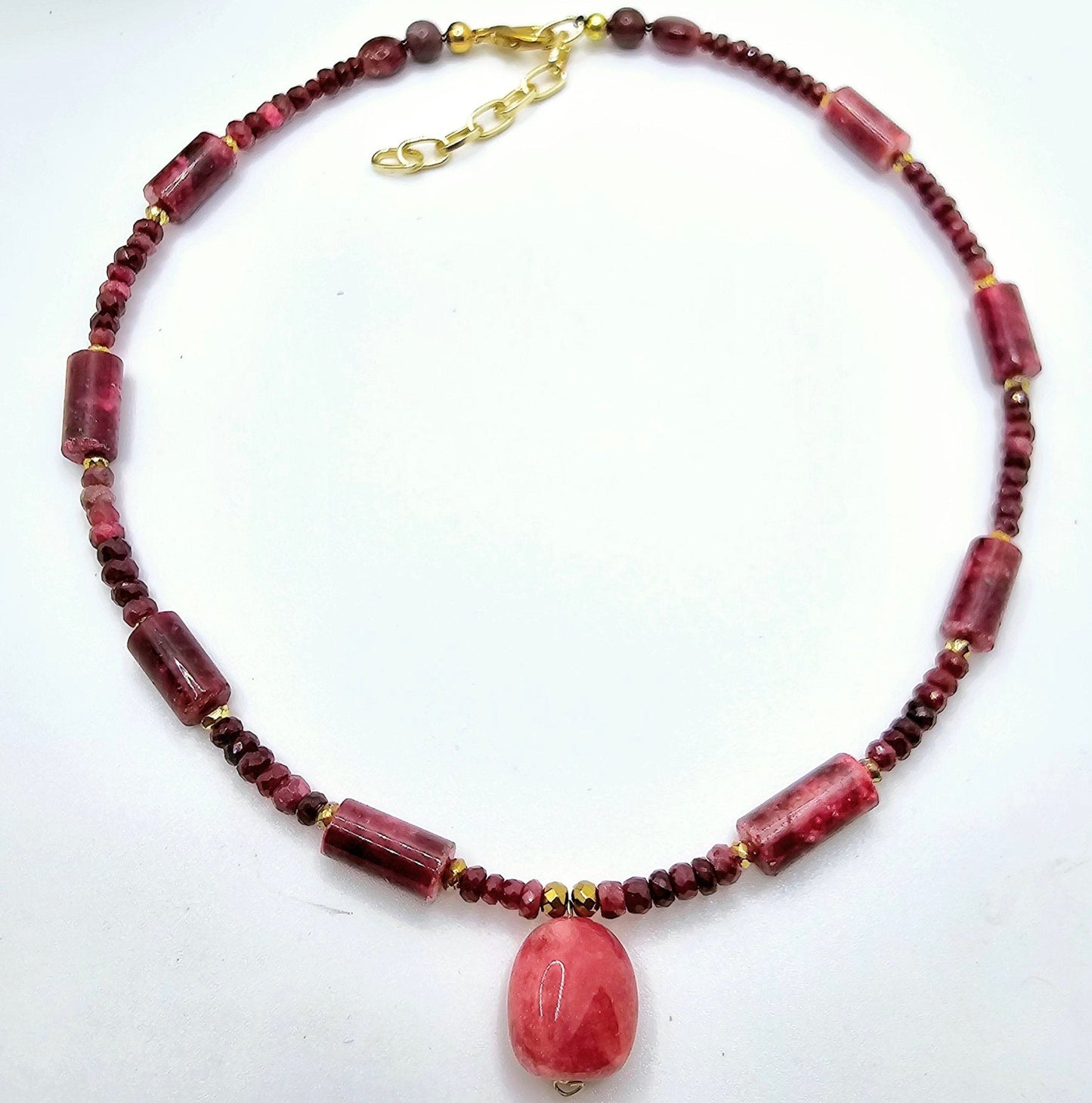 Natural Ruby Choker Necklace