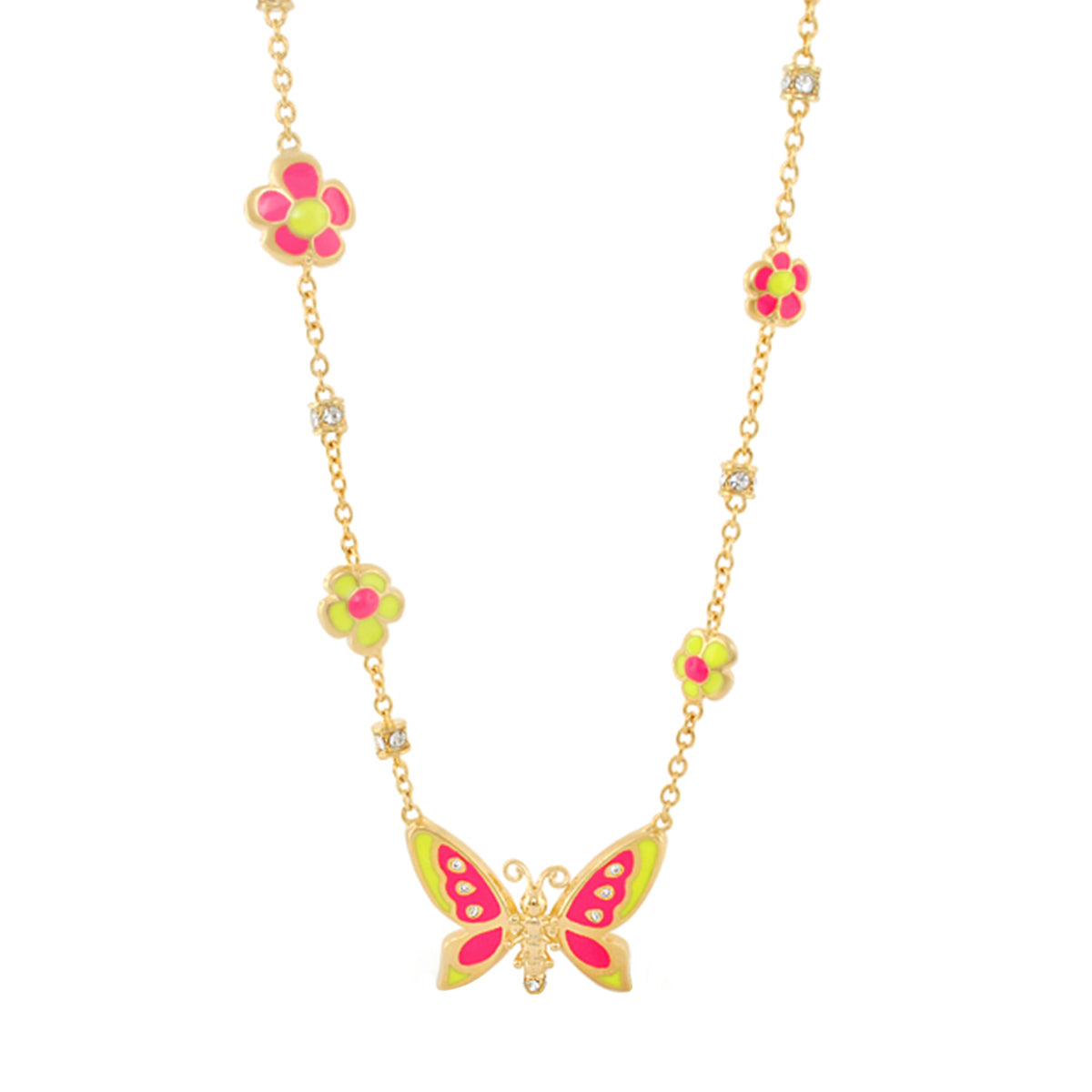 Dream Garden Child's Butterfly Necklace