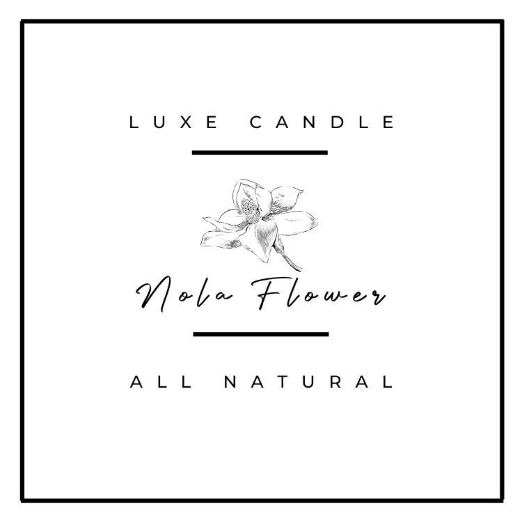 Nola Flower - Luxe Hand-Poured Natural Coconut Wax Candle