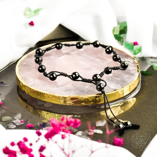 Obsidian Grounding Anklet