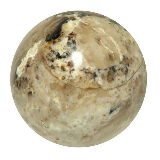Opal Sphere Brown Wounded Warrior Crystal Ball