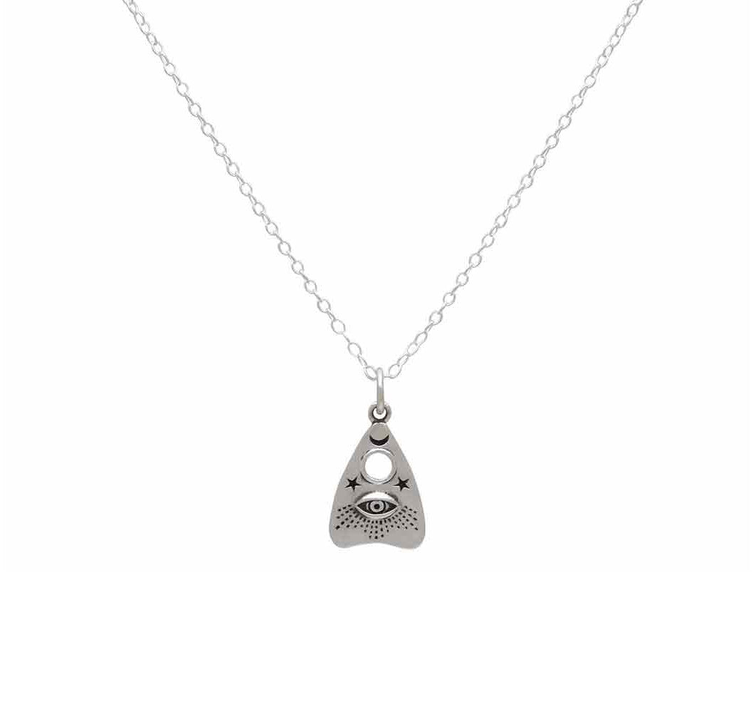 Ouija Planchette Charm Necklace