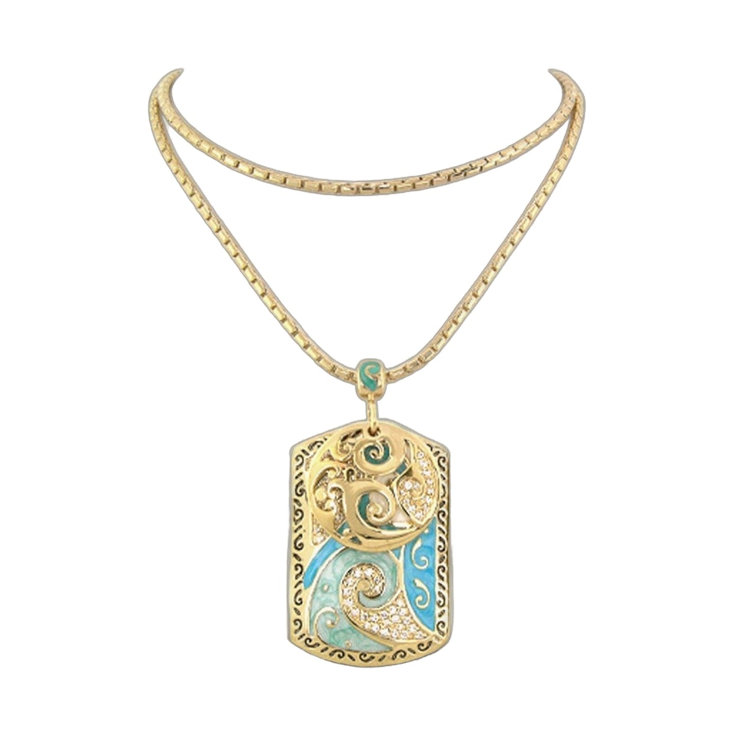 Art Deco Pendant Necklace