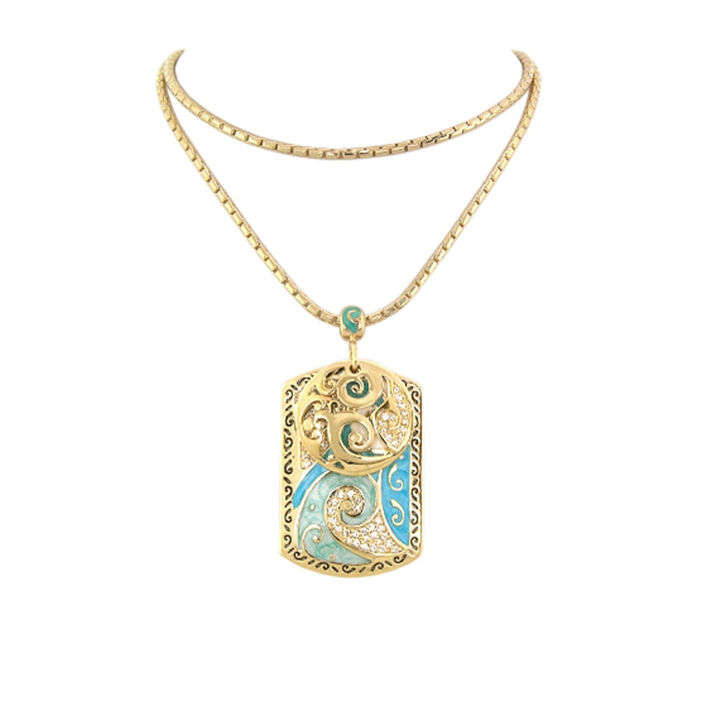 Art Deco Pendant Necklace